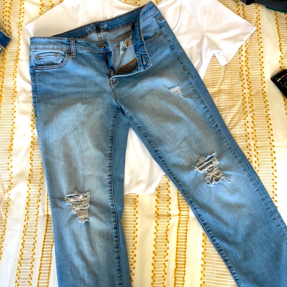 Vintage VS straight leg jeans